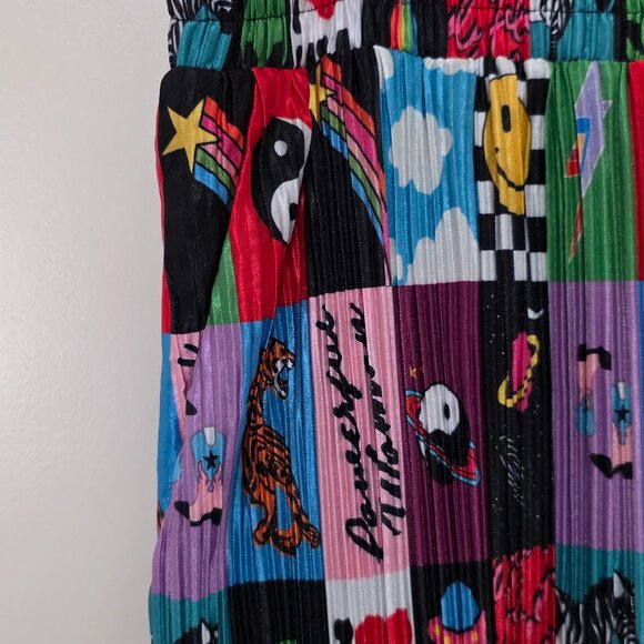 Patchwork Print Plisse Set - Picture 10 of 15